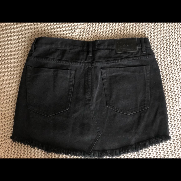 One Teaspoon Junkyard Black Skirt 29 - Picture 2 of 7